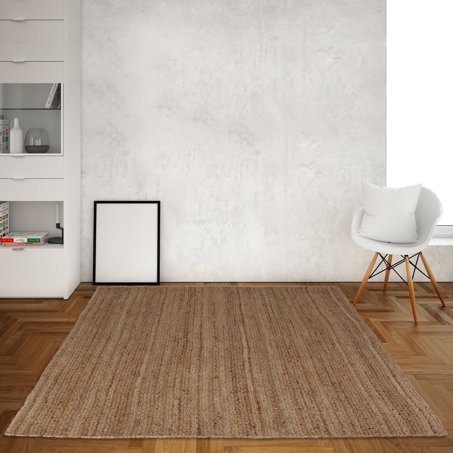 Natural Nirvana Rug, 6'x4' - Barefoot Serenity