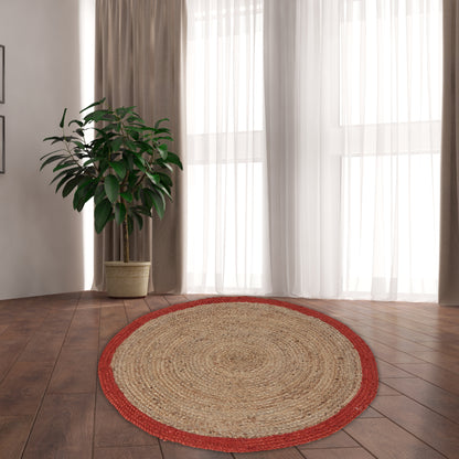 Fiery Fringe Rug, 3ft - Tradition Tinge