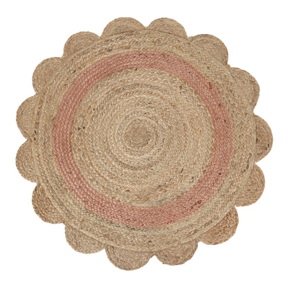 Rosette Reverie Rug, 3ft - Duo Hue Flourish