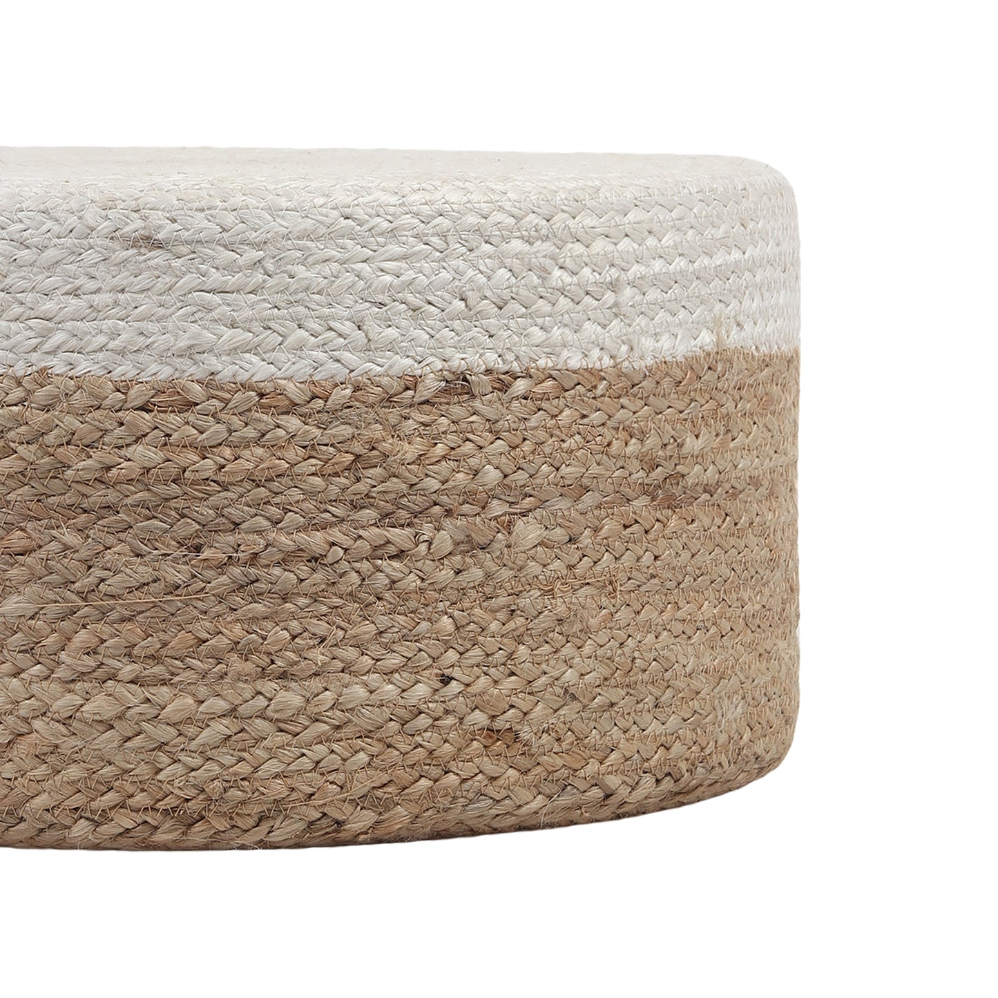 Alpine Repose Pouf, 12”x19”