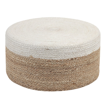 Alpine Repose Pouf, 12”x19”